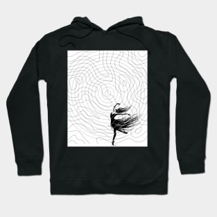 Ballet Dancer - the minimalist Hoodie